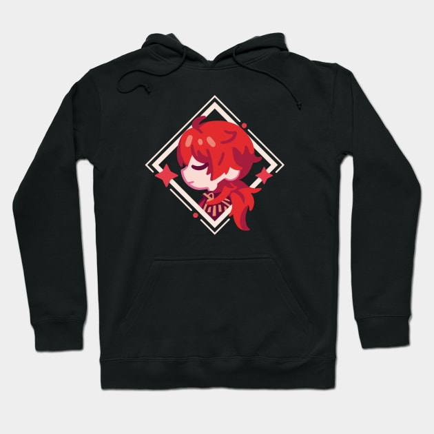 Diluc Hoodie by OkiComa